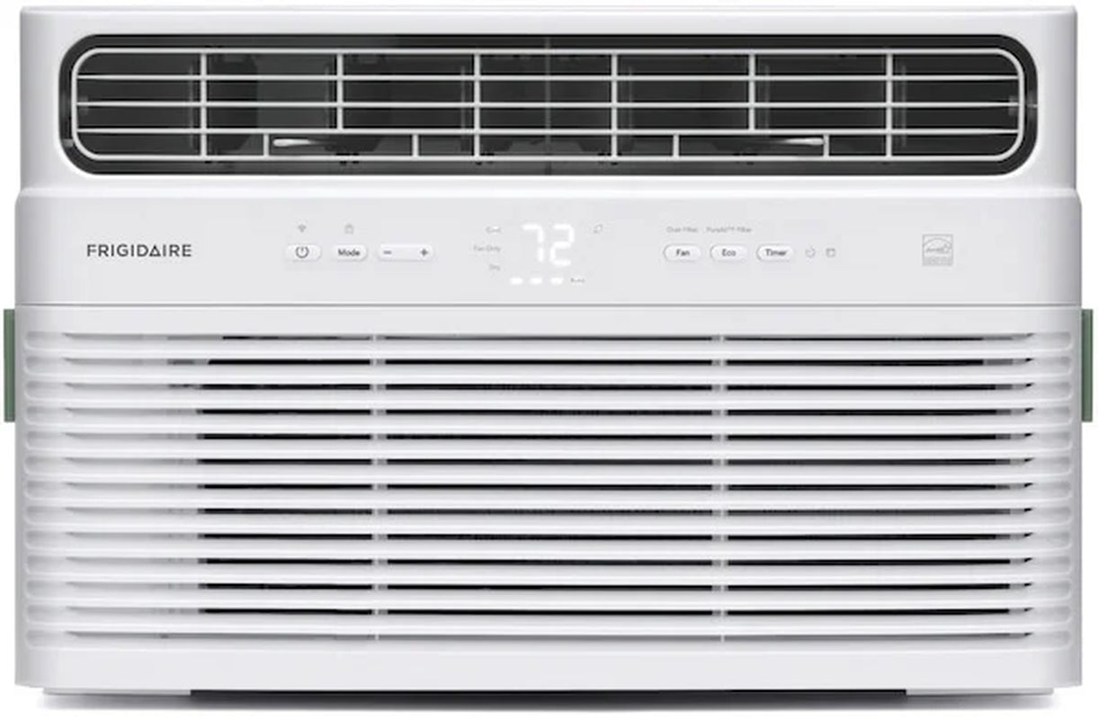 8,000 BTU Inverter Window Room Air Conditioner with Wi-Fi up to 350 Sq Ft, White
