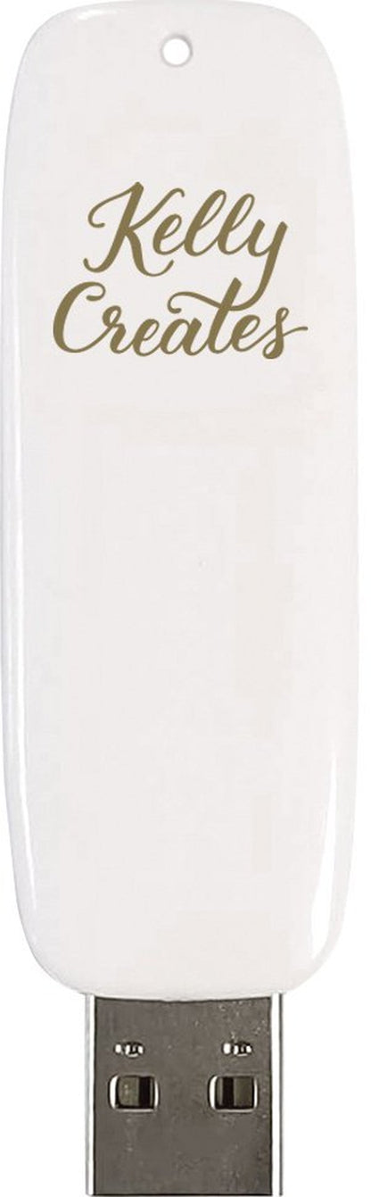 Foil Quill USB Artwork Drive-Kelly Creates