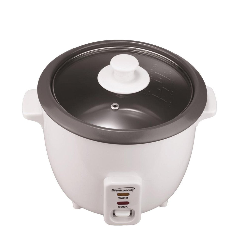 TS-600S 5-Cup Uncooked/10-Cup Cooked Rice Cooker and Food Steamer, White