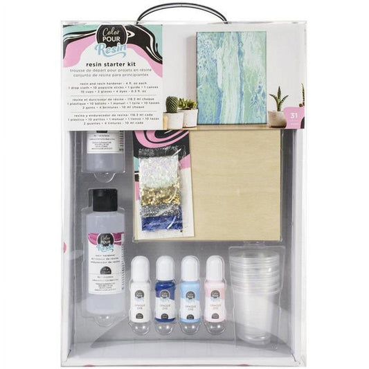 Color Pour Resin Starter Kit-31/Pkg