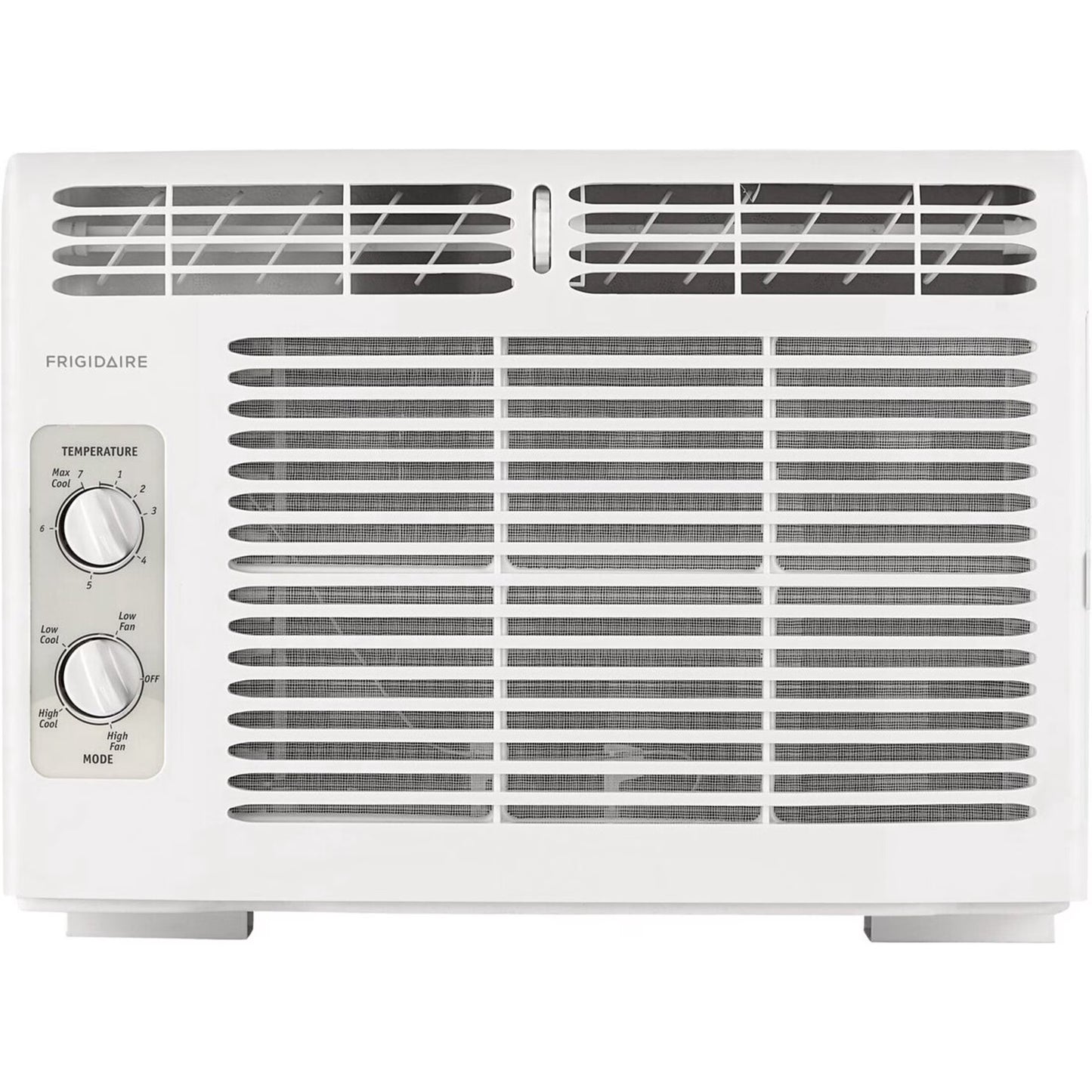 5,000 BTU Window Air Conditioner for Small Rooms, Dial Controls, Quiet Efficient Cooling, Easy Installation
