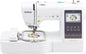 Brother SE700 Sewing and Embroidery Machine, Wireless LAN Connected, 135 Built-In Designs, 103 Built-In Stitches, Computerized, 4" X 4" Hoop Area, 3.7" Touchscreen Display, 8 Included Feet, White