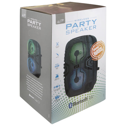 Wireless Tailgate Party Speaker, ISB250B, Black
