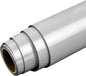 Reflective Heat Transfer Vinyl HTV Roll: 12"X10' Silver Iron on Vinyl Roll for T-Shirt (Light Grey)