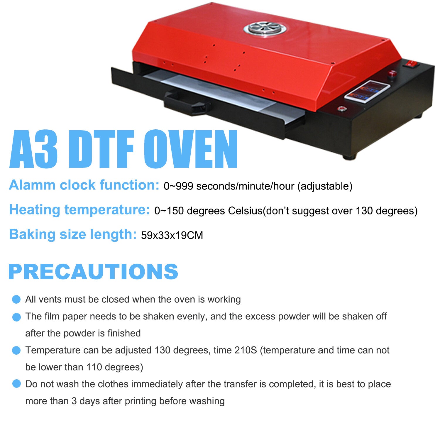 A3 DTF Roll Printer Direct to Film for T-Shirt Epson1390 Head 500Ml DTF INK US