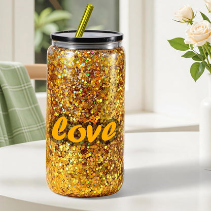 Snow Globe Tumbler Supplies, Snowglobe Tumbler Supplies Kit for DIY Glitter Snow Globe Tumbler Craft
