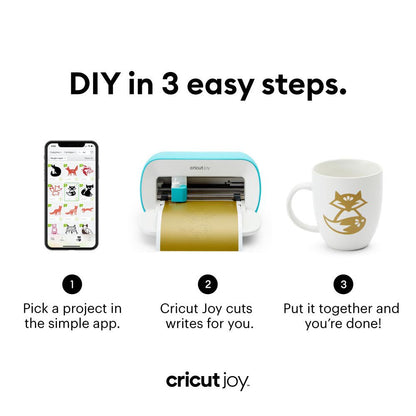 Joy Smart Machine with DIY Vinyl Decal Sampler & Essential Tools Starter Bundle