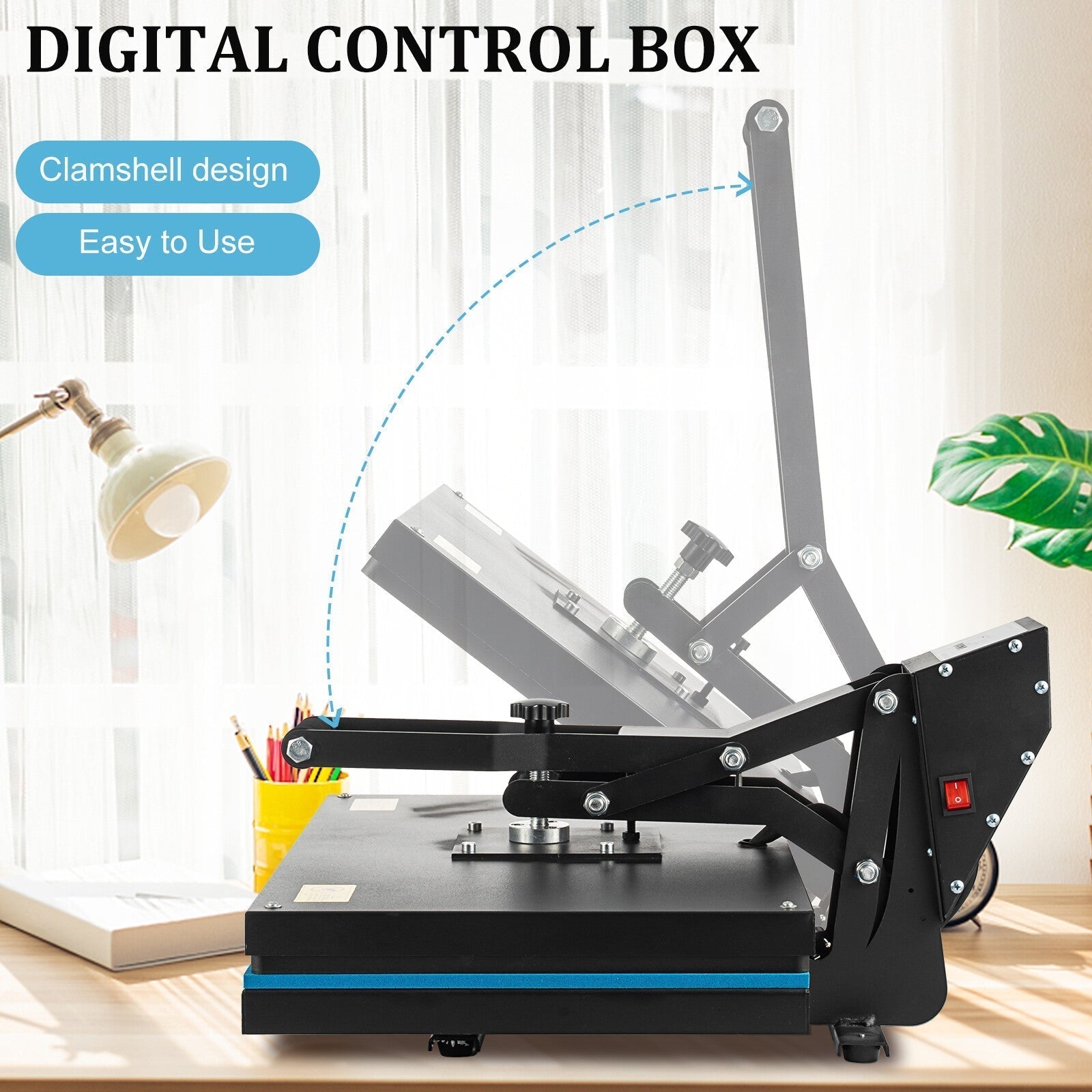 Clamshell Heat Press Machine 16" X 24" Sublimation Printer Transfer DIY T-Shirt