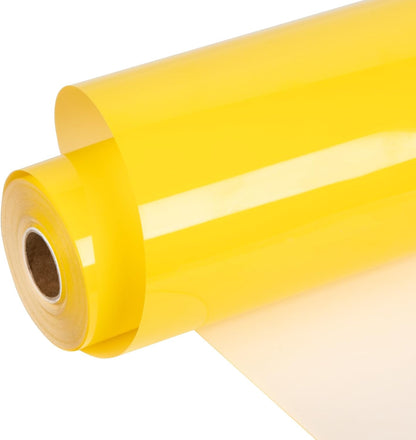 HTVRONT Yellow Permanent Vinyl - 12" x 5 FT Roll