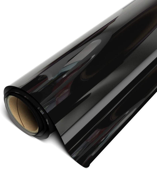 Siser Easyweed Stretch Matte HTV 11.8" X 15FT Roll - (Black - HEX #3C3C3E)