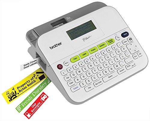 Brother P-Touch PT-D410 Home/Office Advanced Label Maker | Connect via USB to Create and Print on TZe Label Tapes up to ~3/4 inch