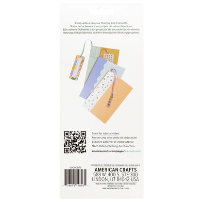 We R Thermal Cinch Bookmarks 6/Pkg-Stencils