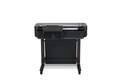 HP DesignJet T650,Color Large Format 24-inch Plotter Printer, Includes 2-Year Warranty Care Pack (5HB08H) ,Black