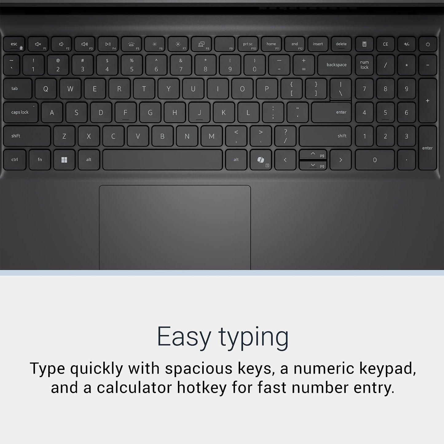 Dell 15 Laptop D15260-15.6-Inch FHD 60Hz 300 Nits Display, Intel Core Ultra 7 Processor 255U, Intel Graphics, 16GB Memory, 1TB SSD, English US Backlit Keyboard AI Copilot Hotkey, Windows 11 Home
