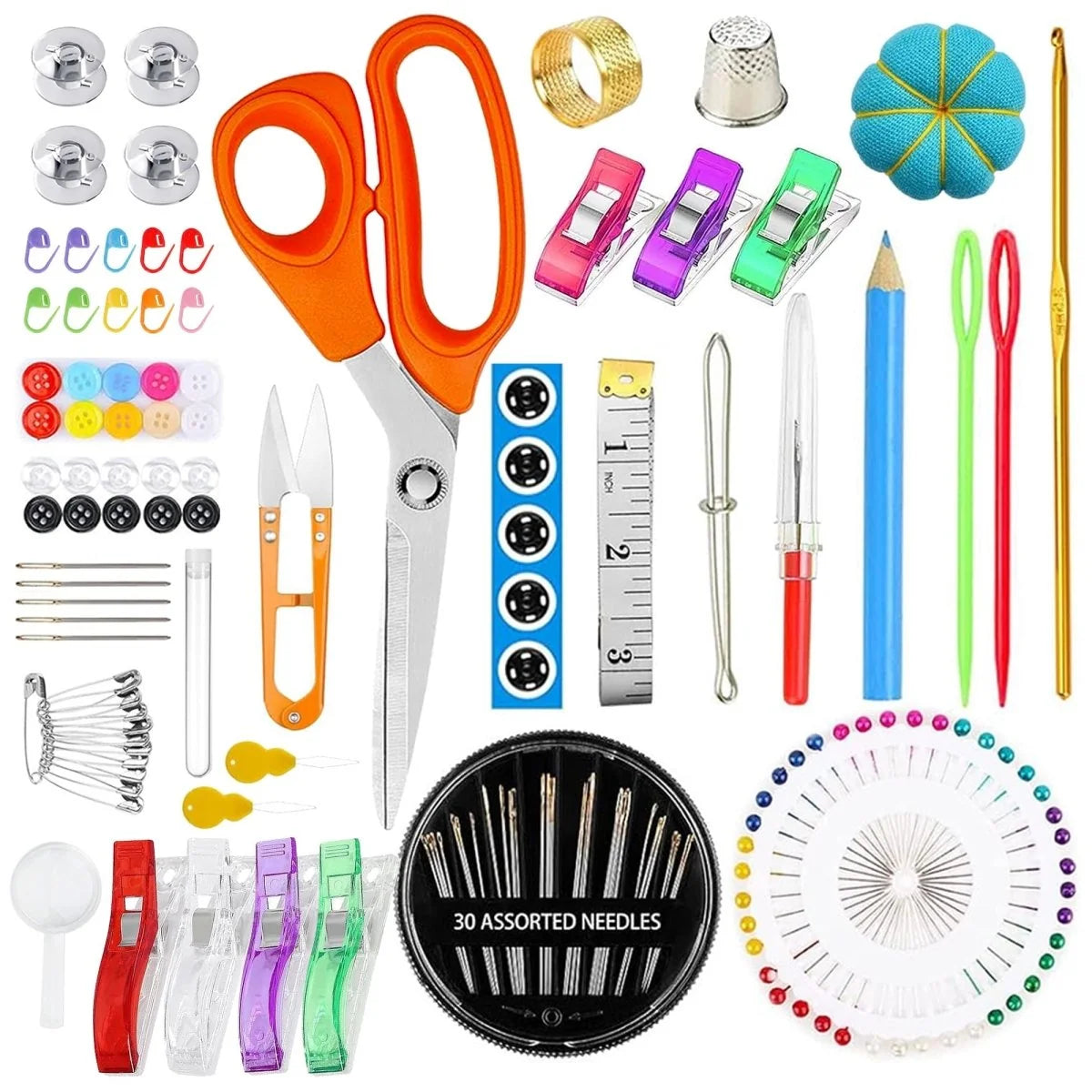 4Pc Embroidery Hoop Set & Accessories for Brother SE2000, PE900 & Other Models