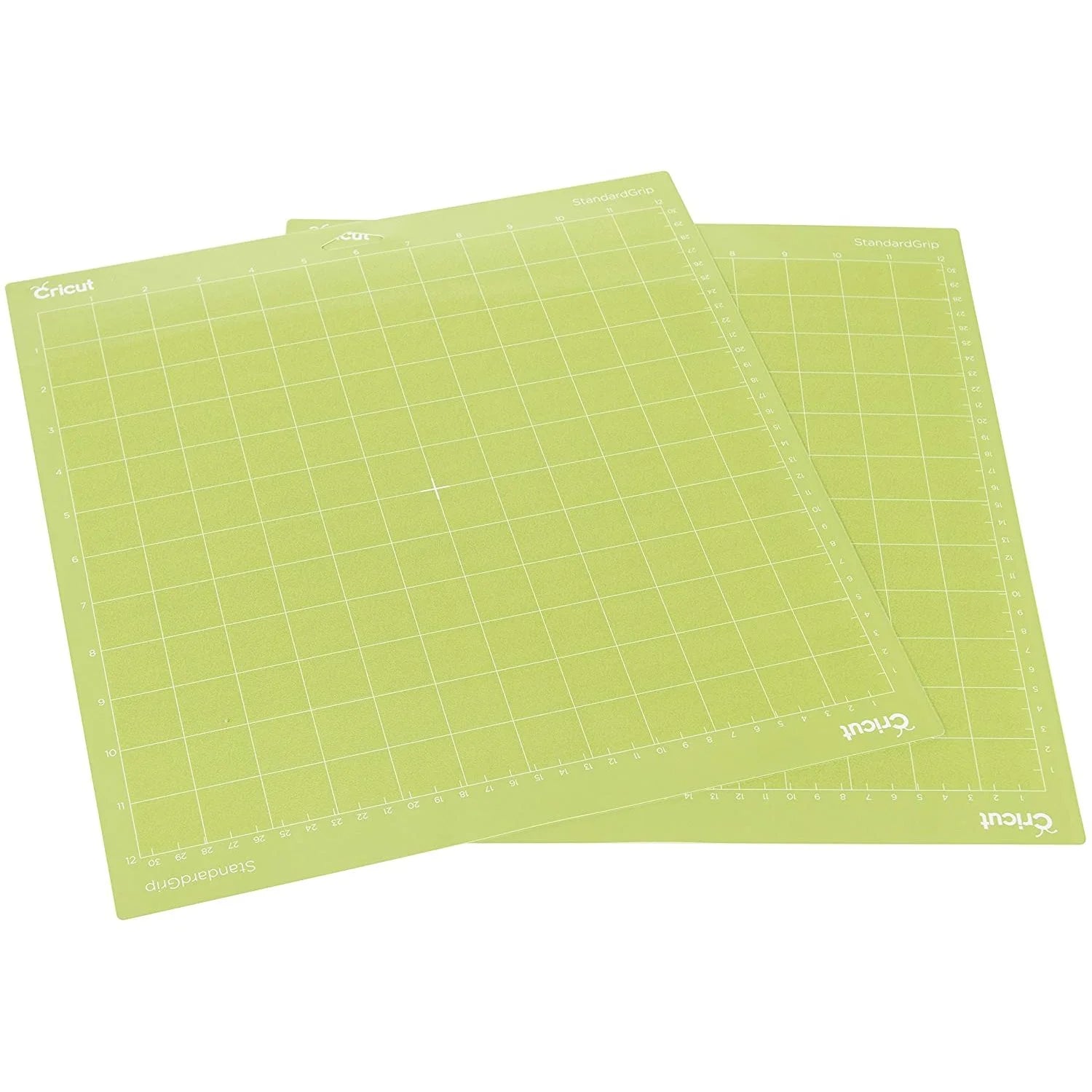 Cricut Standardgrip Machine Mat, 12 in X 12 in (2 Ct), Green, , NA