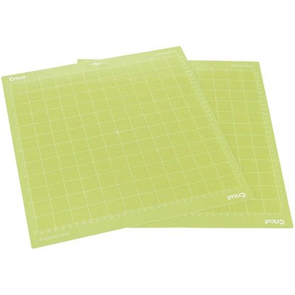 Cricut Standardgrip Machine Mat, 12 in X 12 in (2 Ct), Green, , NA