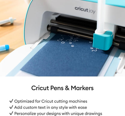 Cricut Joy™ Glitter Gel Pen 0.8 Mm, Rainbow Sampler (12 Ct)