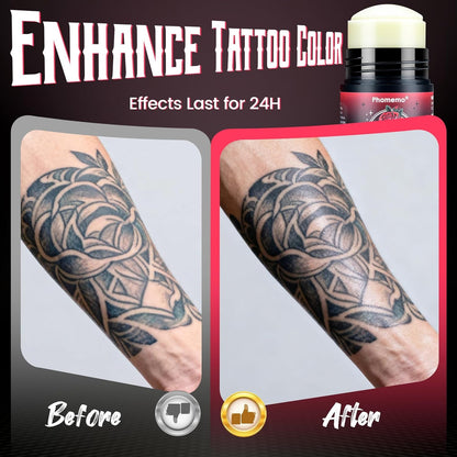 Phomemo Tattoo Aftercare Balm, 1.76Oz Tattoo Balm Butter for New & Old Tattoos Healing, Moisturizing, Brightening, 100% Natural & Petroleum-Free Tattoo Cream