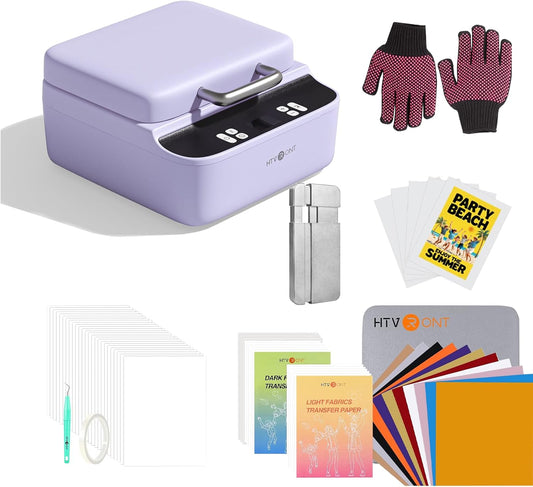 Phone Case Heat Press(Compatible with Android) & 52 Pcs Heat Press Accessories