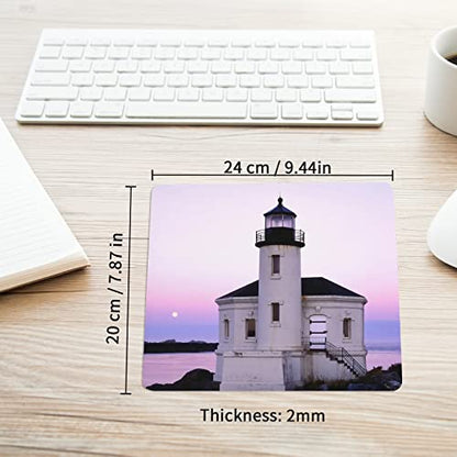 30 pcs Mouse Pad Sublimation Blanks for Heat Press Printing, Rubber Crafts Sublimation Blank Mousepad White 24x20x0.2cm