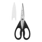 KitchenAid All Purpose Kitchen Shears with Protective Sheath for Everyday use, Dishwasher Safe Stainless Steel Scissors with Comfort Grip, 8.72-Inch, Black