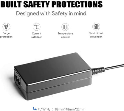 KFD 24V Adapter Charger for Brother ScanNCut 2 CM350H CM250 CM100DM CM550 CM900 CM650 Cutting Machine ImageCenter Document Scanner AD-2436PH1 SA142B-24U LD1484001 ADS-3000N ADS-2800W Power Supply Cord