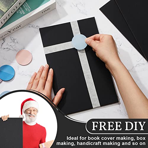 20 Pcs Book Board, Binders Board Chipboard Designer Bookboard Kraft Heavy Duty Chipboard Sheets Bookbinding Supplies for Book Binding Cover (Gray, 12.5 x 10 Inch 22PT)