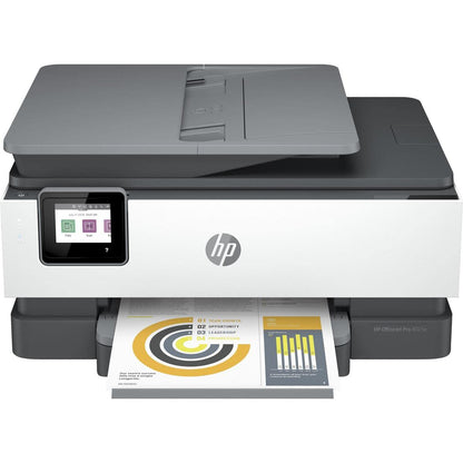 HP OfficeJet Pro 8135e Wireless All-in-One Color Inkjet Printer, Print, scan, Copy, fax, ADF, Duplex Printing Best for Home Office, 3 Months of Ink Included (40Q35A)