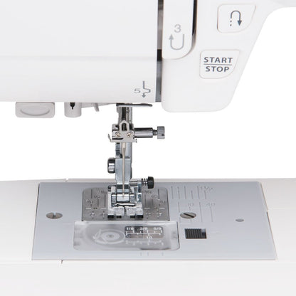 Janome MOD-30 Computerized Sewing Machine with 30 Built-In Stitches, 3 One-Step Buttonholes, Drop Feed and Accessories