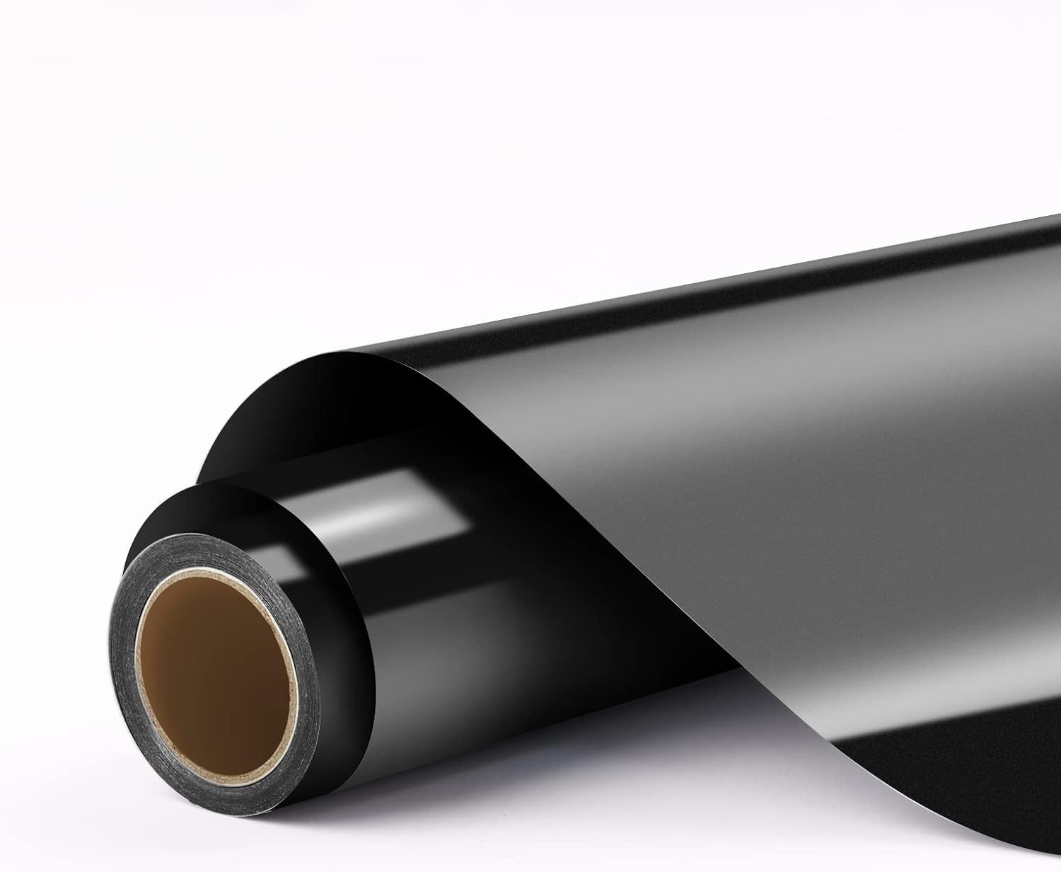 HTVRONT Black htv Vinyl, 12" x 5 FT Roll