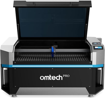 Omtech Pro 150W Hybrid Laser Machine, 34X54 Laser Cutter and Engraver Machine for Metal Acrylic Wood Cutting, Laser Engraver Machine with Autofocus and 4 Way Pass through Doors, Windows Compatible