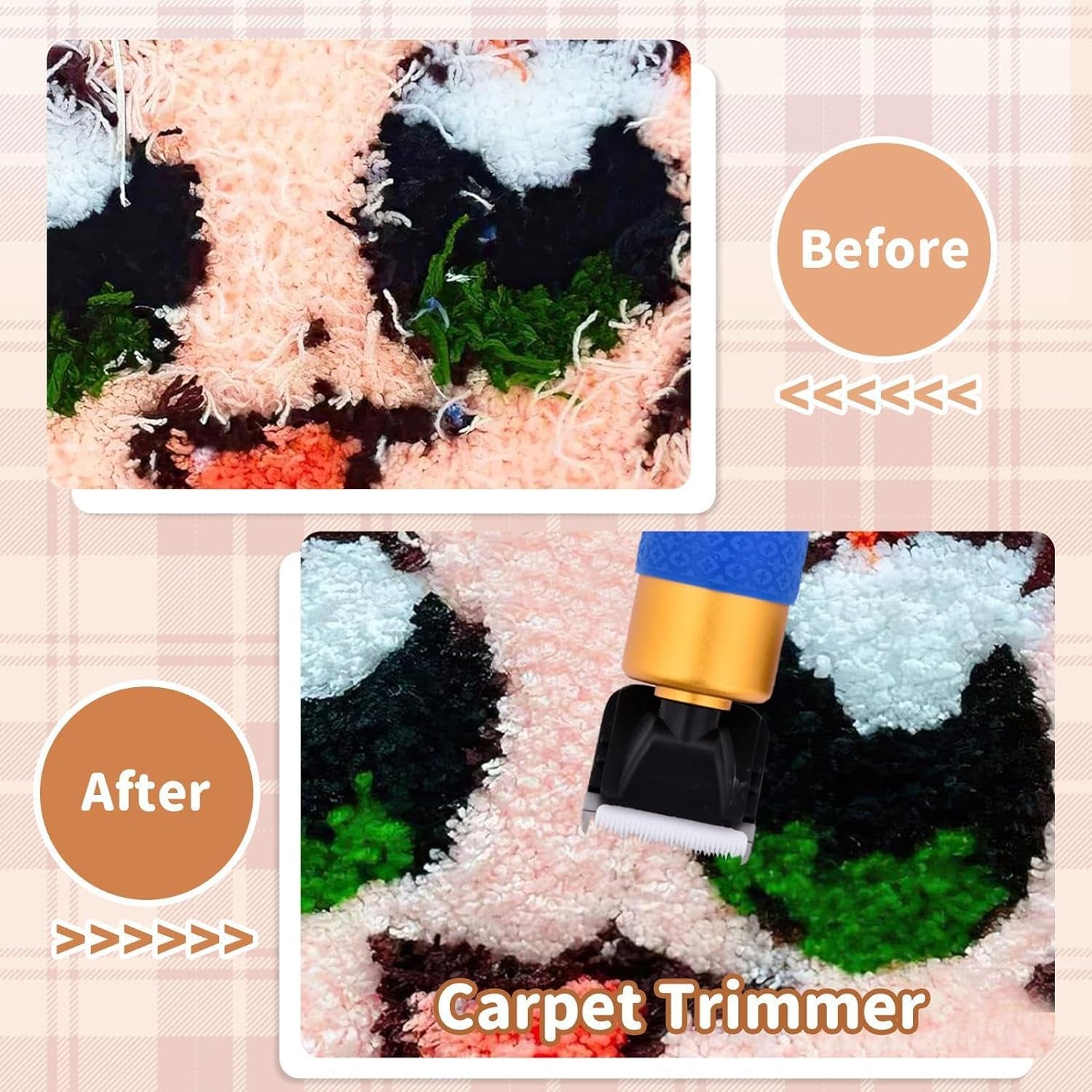 Rug Tufting Frame,100W Rug Tufting Guns with Carpet Trimmer Kit,Cut Loop Pile Carpet Guns& Carving Clippers, Rug Maker Machine Starters Kit& Trimmer& Cloth& Yarn(Olive Black)