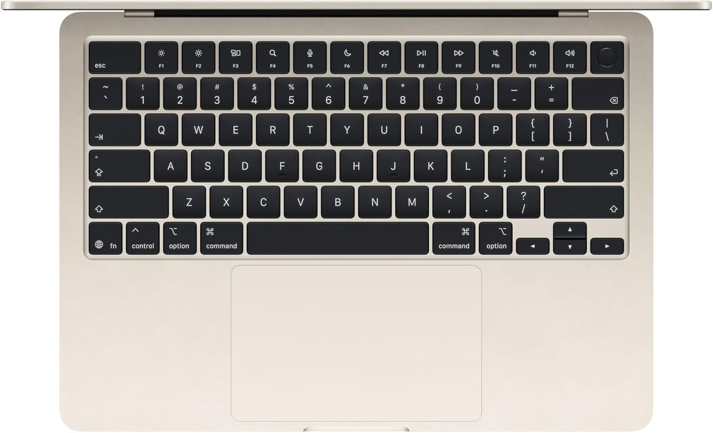 Apple 2026 Macbook Air 13-Inch Laptop with M5 Chip: Built for AI, 13.6-Inch Liquid Retina Display, 16GB Unified Memory, 1TB SSD, 12MP Center Stage Camera, Touch ID, Wi-Fi 7; Starlight