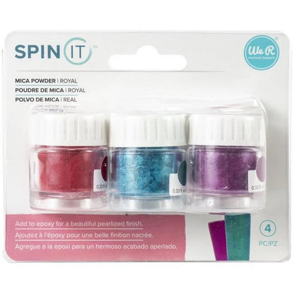 Spin It Mica Powder 3/Pkg-Royal