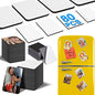 80Pcs Sublimation Magnet Blanks Set,Personalized Sublimation Refrigerator Magnet for Home Kitchen Microwave Oven Decor or Office Calendar with 40PCS Blank Rubber Pad(6x8cm),40PCS DIY Soft Magnetic