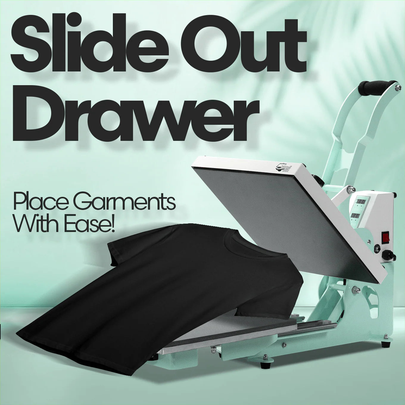 15" X 15" Clamshell Heat Press