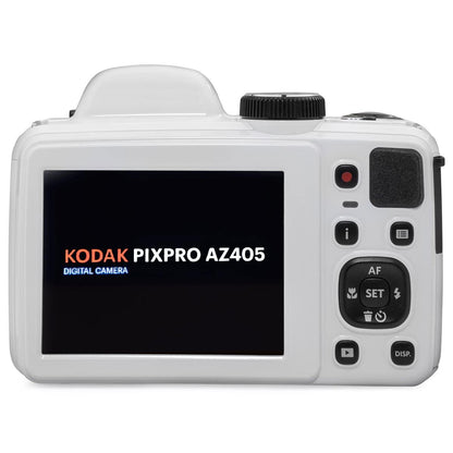 KODAK PIXPRO AZ405-BK 20MP Digital Camera 40X Optical Zoom 24mm Wide Angle Lens Optical Image Stabilization 1080P Full HD Video 3" LCD Vlogging Camera (Black)