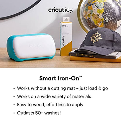 Cricut Joy Machine with Insert Cards, Smart Vinyl, Cutting Mats and Tool Set Bundle - Compact Tool for DIY Customized Crafts, Cards, Home Decor Projects and Decals, Beginner Craft Cutting Machine Kit