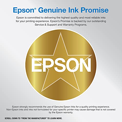 Epson EcoTank ET-3850 Wireless Color All-in-One Cartridge-Free Supertank Printer with Scanner, Copier, ADF and Ethernet – The Perfect Printer Home Office,White