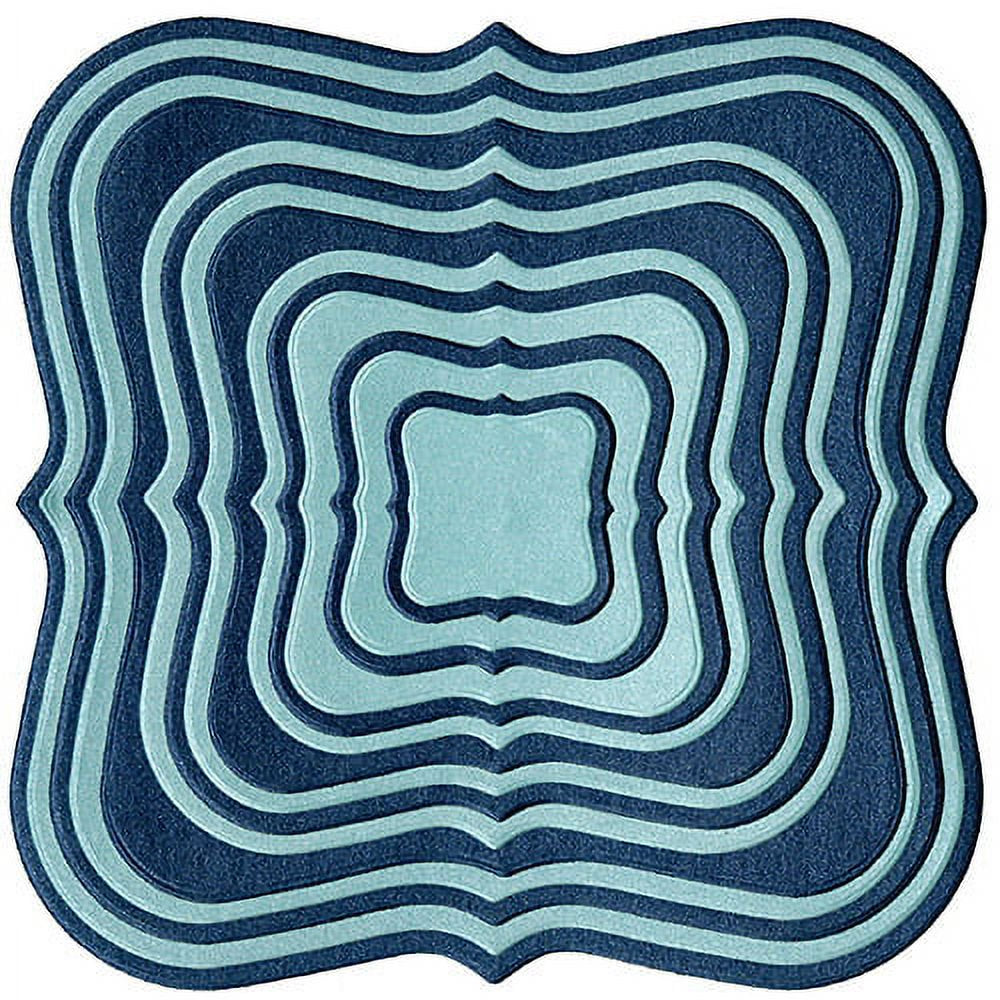 Lifestyle Nesting Dies 16/Pkg-Frame 4, 1 to 5.5