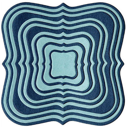 Lifestyle Nesting Dies 16/Pkg-Frame 4, 1 to 5.5