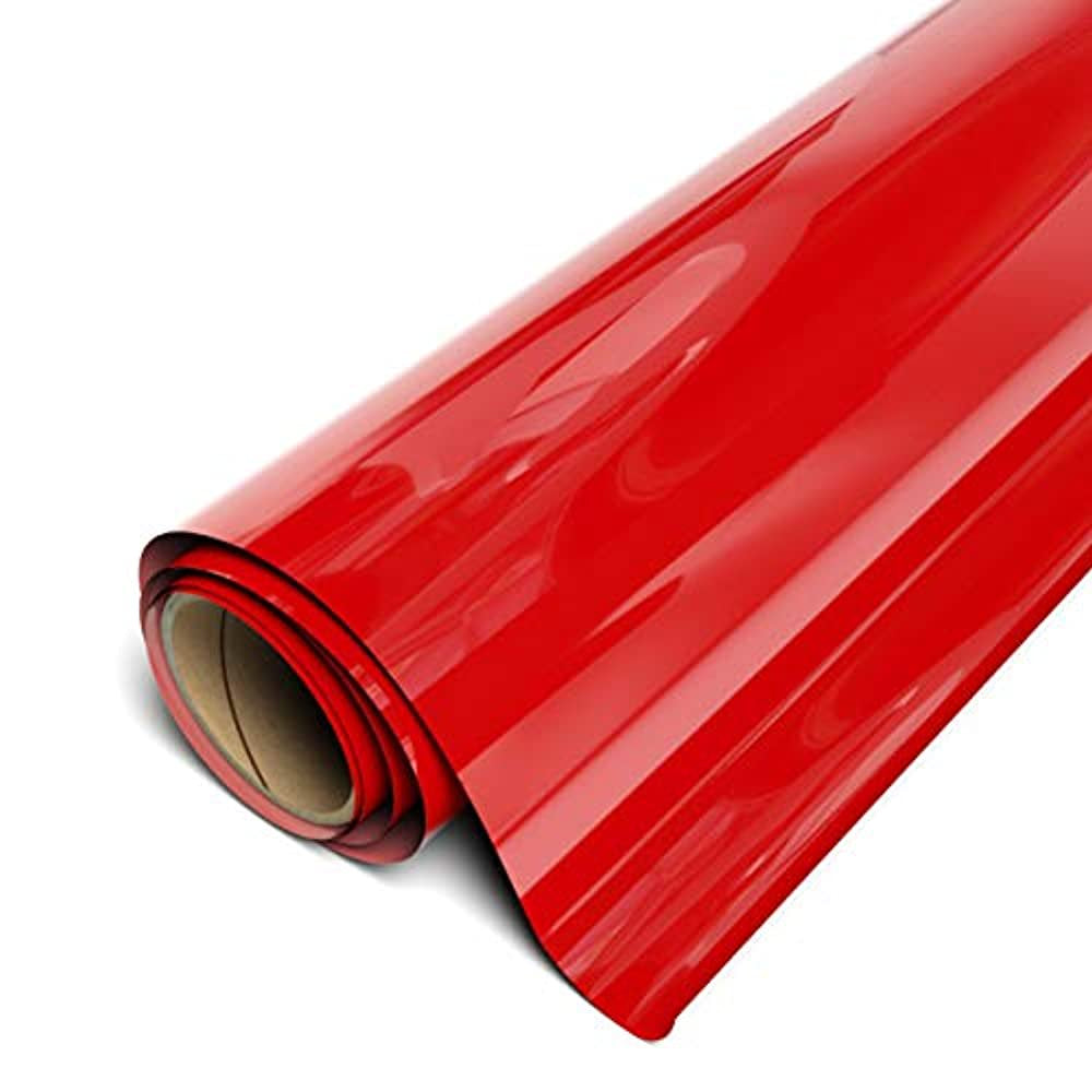 Easyweed Heat Transfer Vinyl, 12" X 3' Roll Red