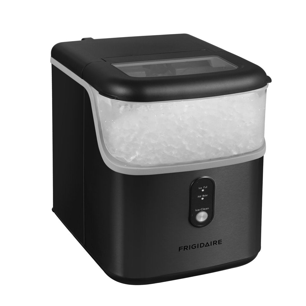 33 Lbs. Nugget Ice Maker - BLACK Stainless Steel, EFIC228