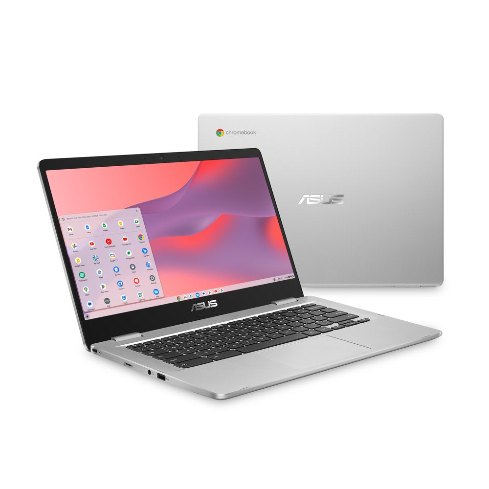 C424MA Chromebook, 14" FHD, Intel Celeron N4020, 4GB RAM, 64GB Emmc, Chrome OS, Silver, C424MA-WH44F