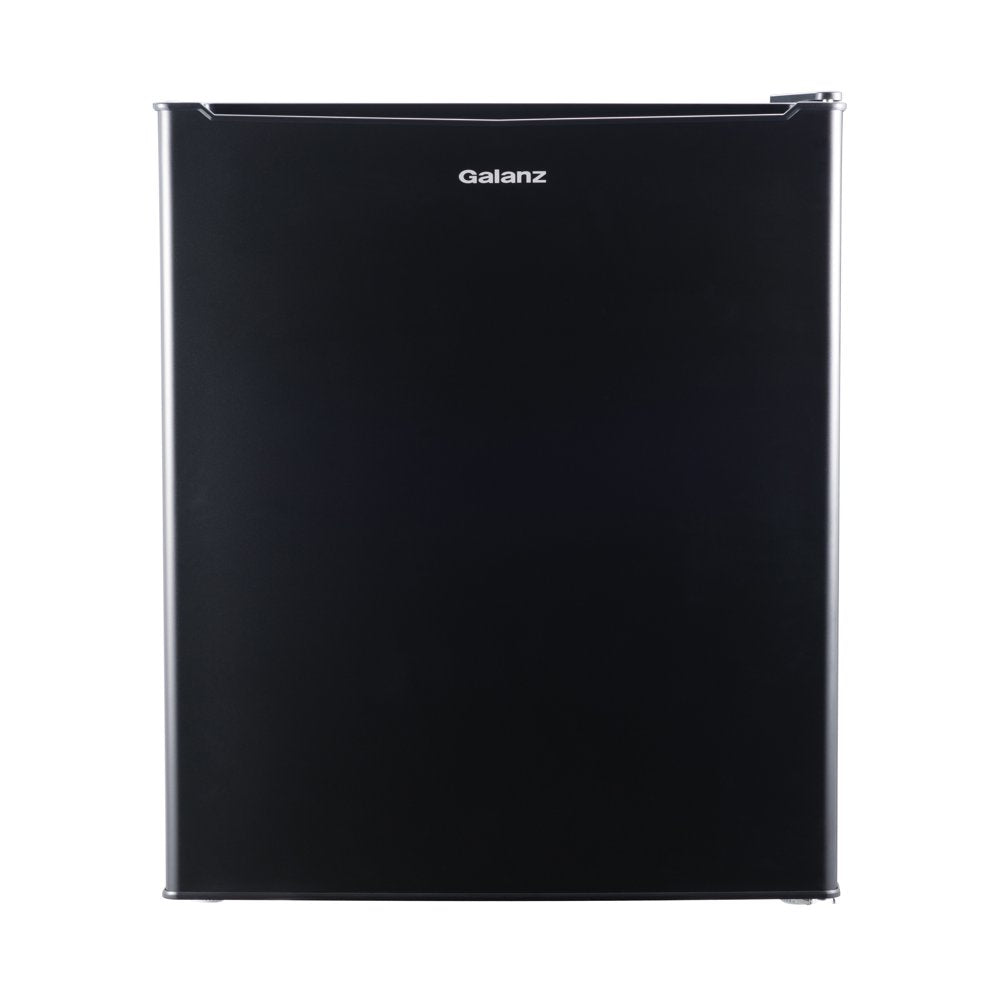 3.3 Cu Ft One Door Mini Fridge, Black Estar, New