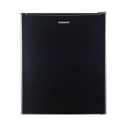 3.3 Cu Ft One Door Mini Fridge, Black Estar, New