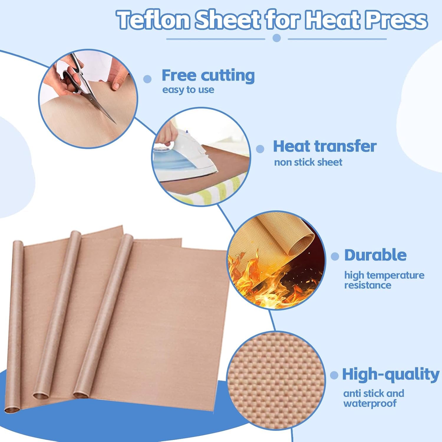 Sublimation Shirts Tool Kits for Vinyl Alignment,Portable Pad for Ironing,T-Shirt Rulers Guide and Teflon Sheet for Cricut Heat Press HTV Vinyl Center Designs,Craft Sewing Accessories