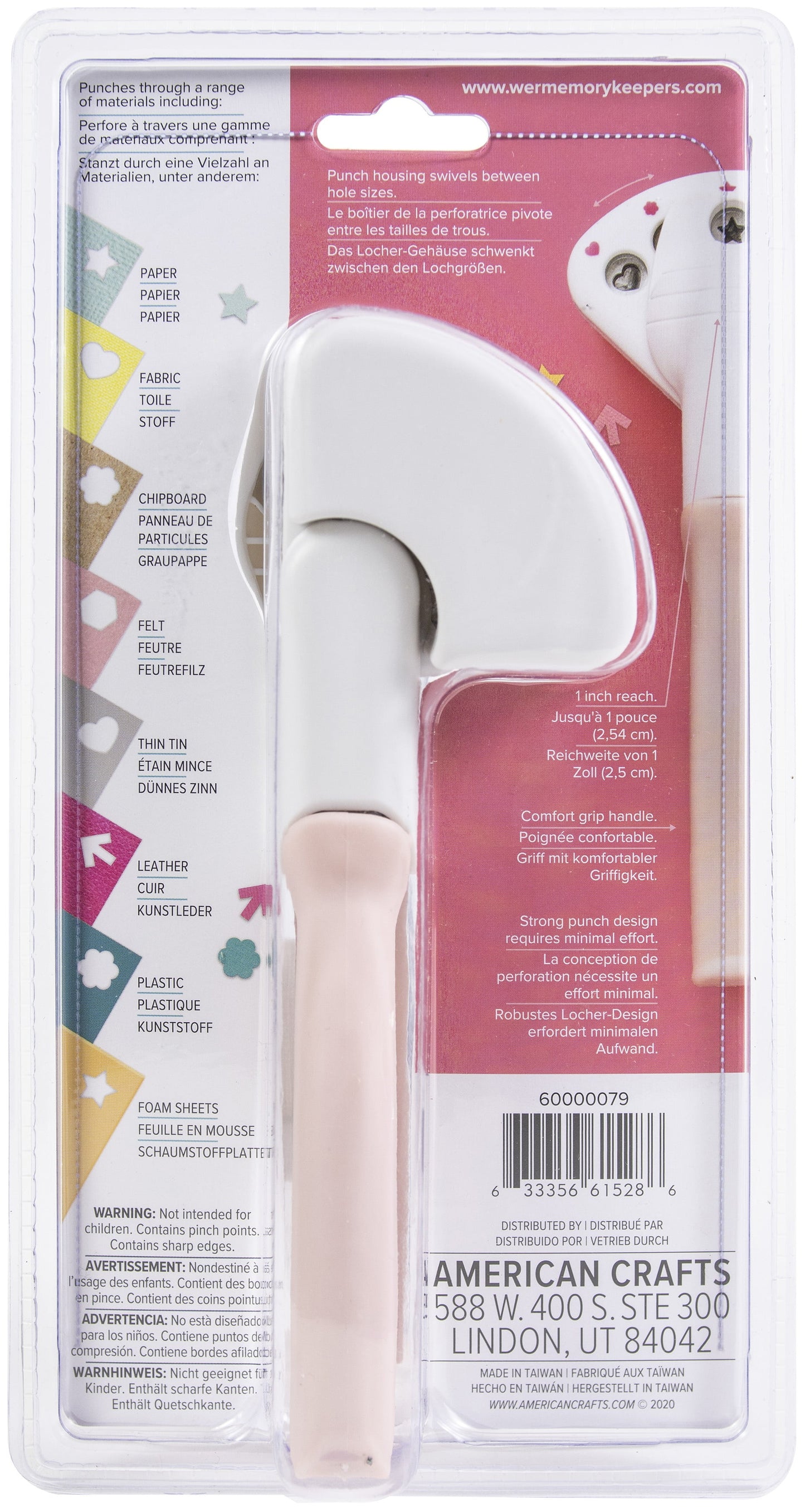 Crop-A-Dile Multi-Hole Punch - Decorative Punch