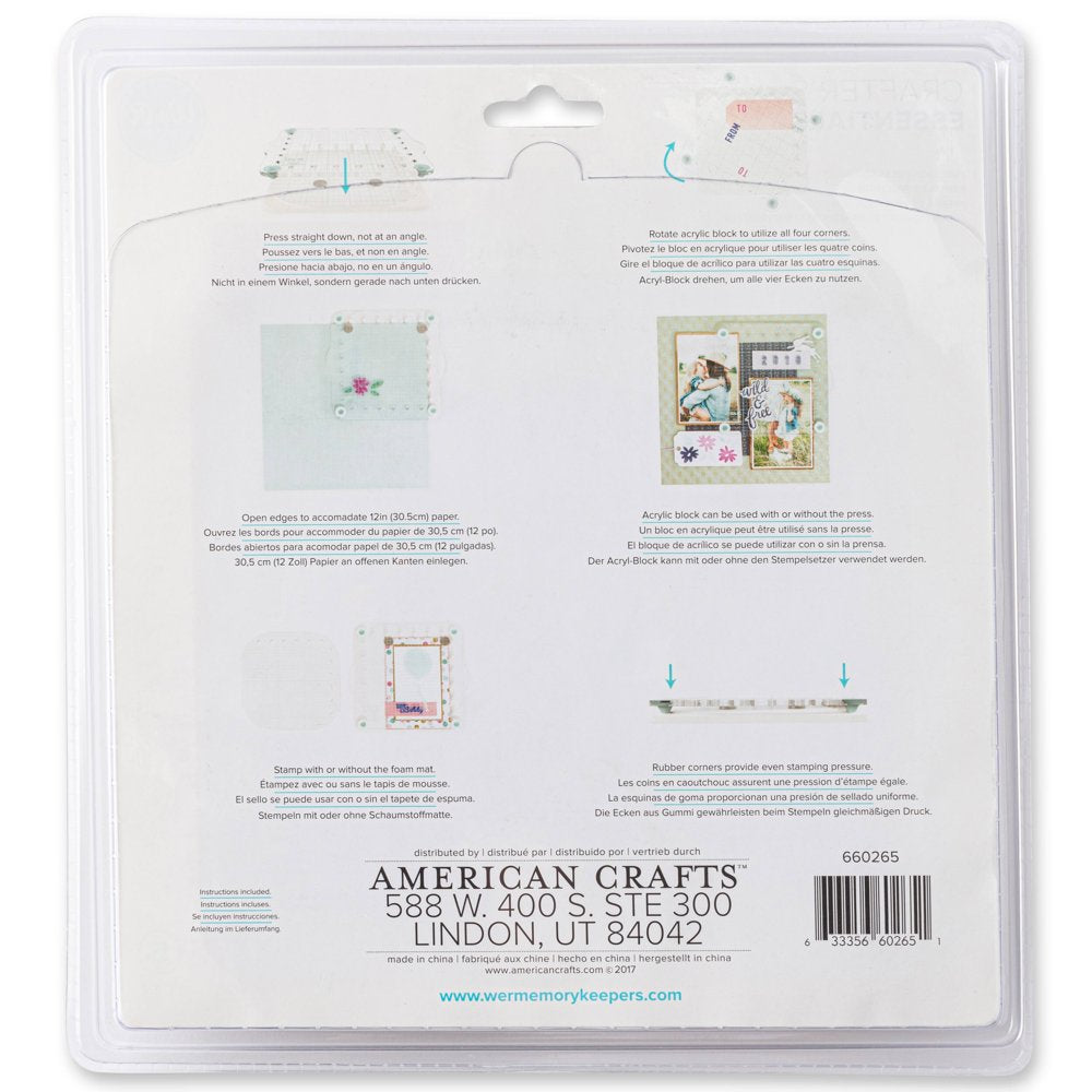 6 Pack: ® Crafter'S Essentials™ Precision Press Advanced
